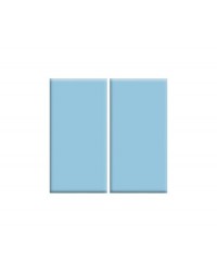 80121.3 Фарфоровая плитка глазурованная (св.голубой) м2