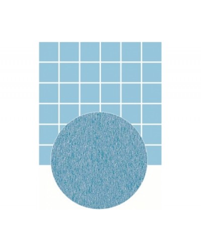 80061.3 Фарфоровая противоскользящая мозаика (св.голубой) м2