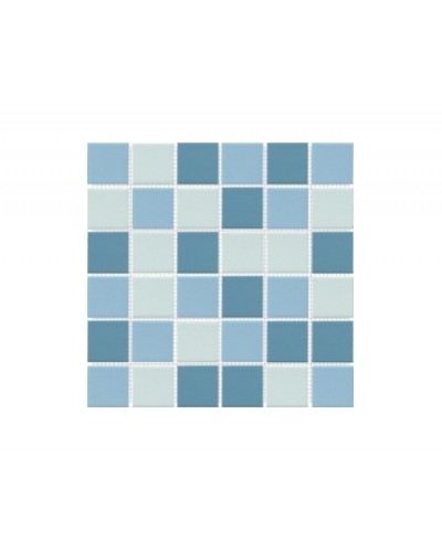 80051.3H Фарфоровая мозаика сочетающихся тонов (3-х сочетающихся тонов) (голубой) м2